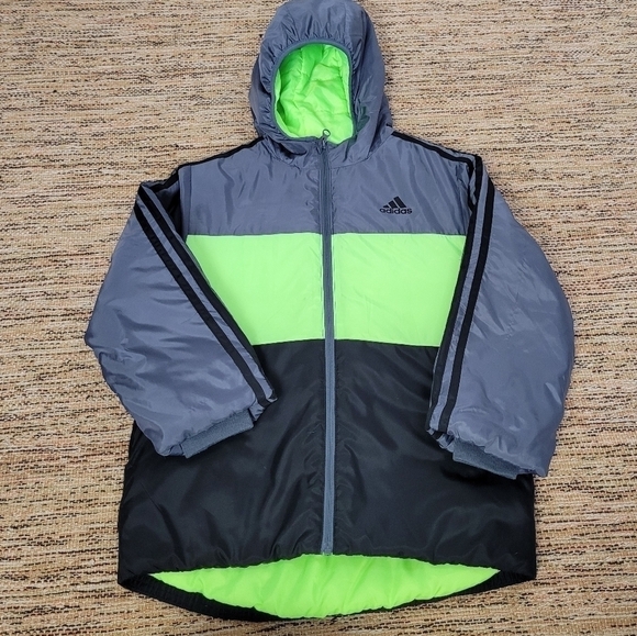 ADIDAS Hooded Cold Weather Jacket - Picture 10 of 10